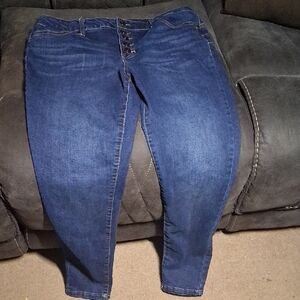 d. jeans Women's Dark Blue Skinny Jeans